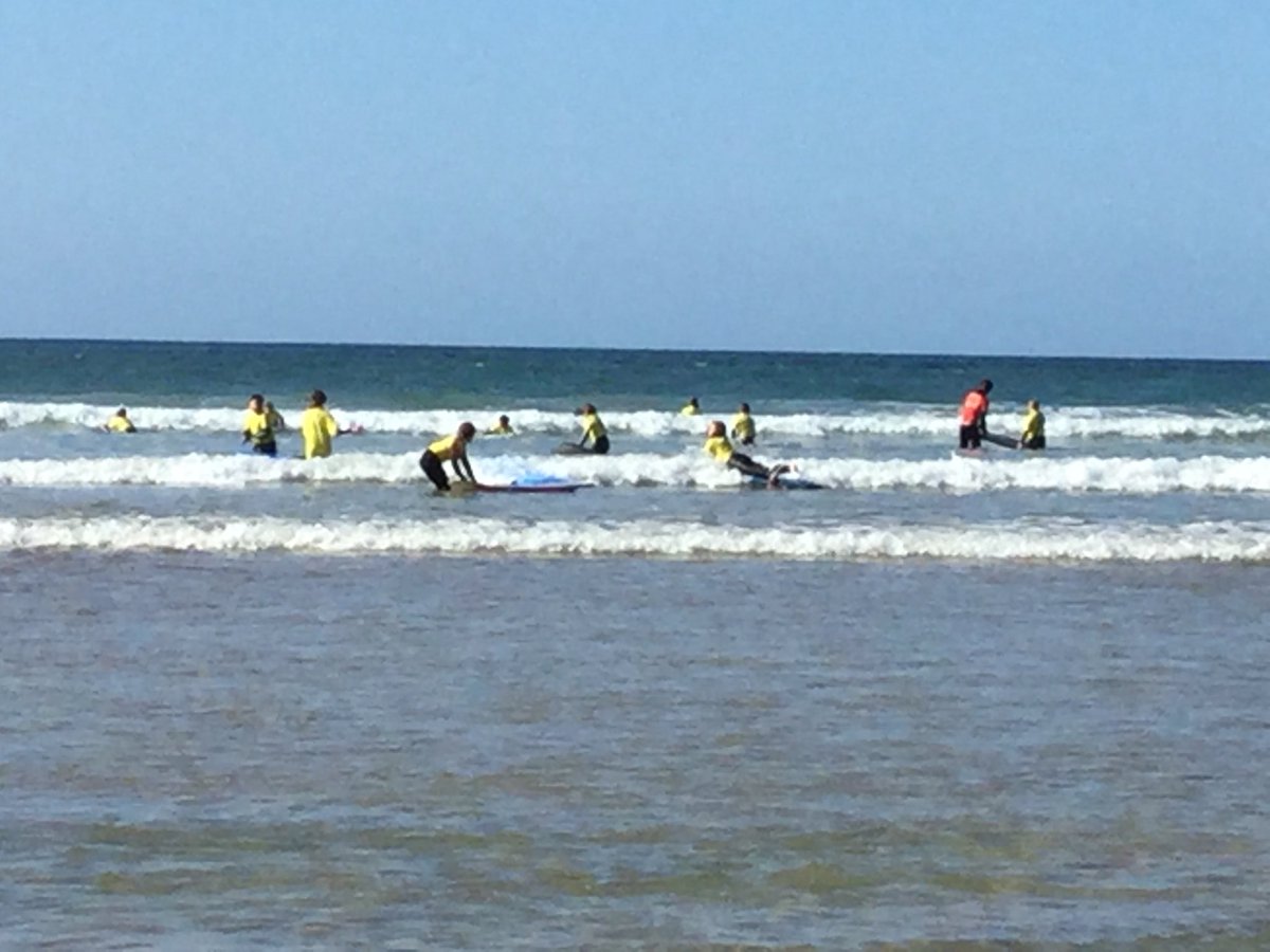 Year 5 spent the day on a beautiful coastal walk and body boarding in the sea, stunning views, amazing weather, children challenging themselves, amazing trip so far#egroup