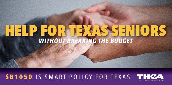 TXHCA's tweet photo. Senior Texans need our help. #txlege can make them a priority without adding to the state’s budget. #SB1050 is smart policy! https://t.co/suzHCWLcQp