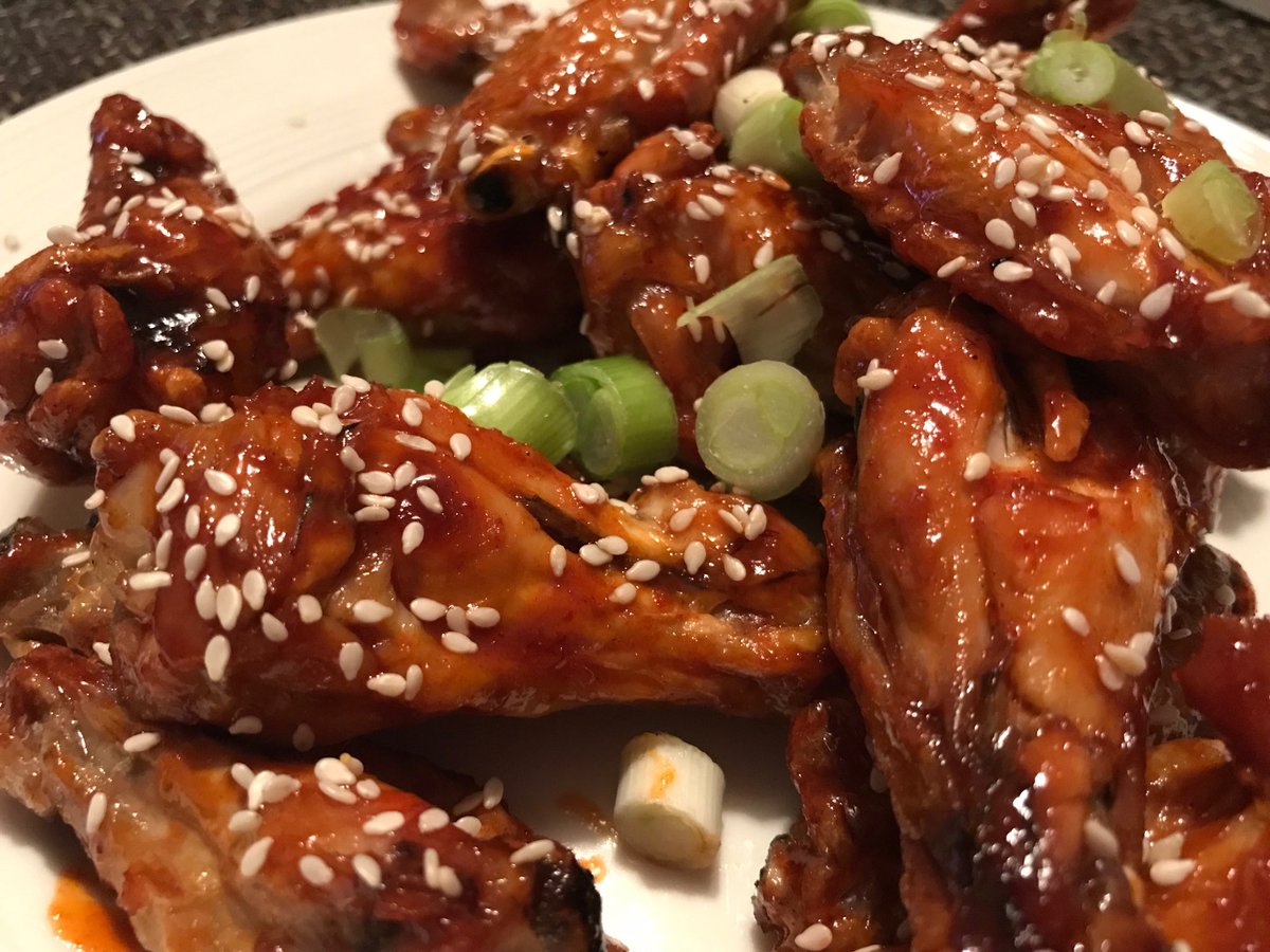 Match ready with gochujang chicken wings howtofeast.com