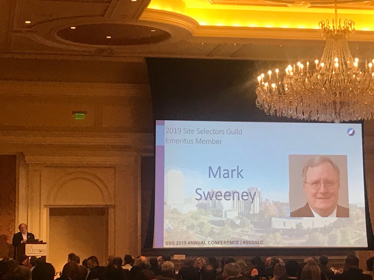 Mark Sweeney, a man very influential in shaping my own career, sharing his thoughts as he takes in the role of the first Emeritus member of the ⁦<a href="/SiteSelectGuild/">Site Selectors Guild</a>⁩. Thank you, Mark! #SSGSLC