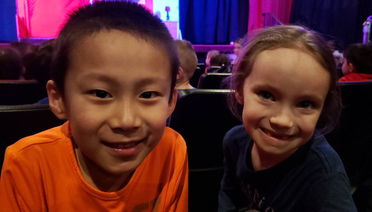 MrsFunaro's tweet photo. We had a great time seeing The Cat in the Hat today! @MrsFunaro @SEM_Dalers https://t.co/zhknzjr0Qi