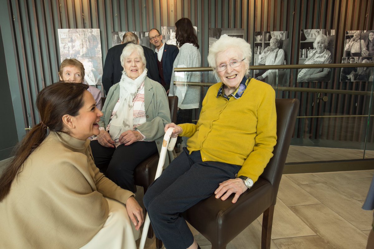 NaissanceCRE's tweet photo. Beyond lucky to host some of darling elderly from the local nursing home, Ty Llandaff, &amp; some of the young people, in the Prince’s Trust program, to our city center building today to unveil their pictures on the artist wall and enjoy some lunch &amp; bowling downstairs! https://t.co/Dmzt7o12BO