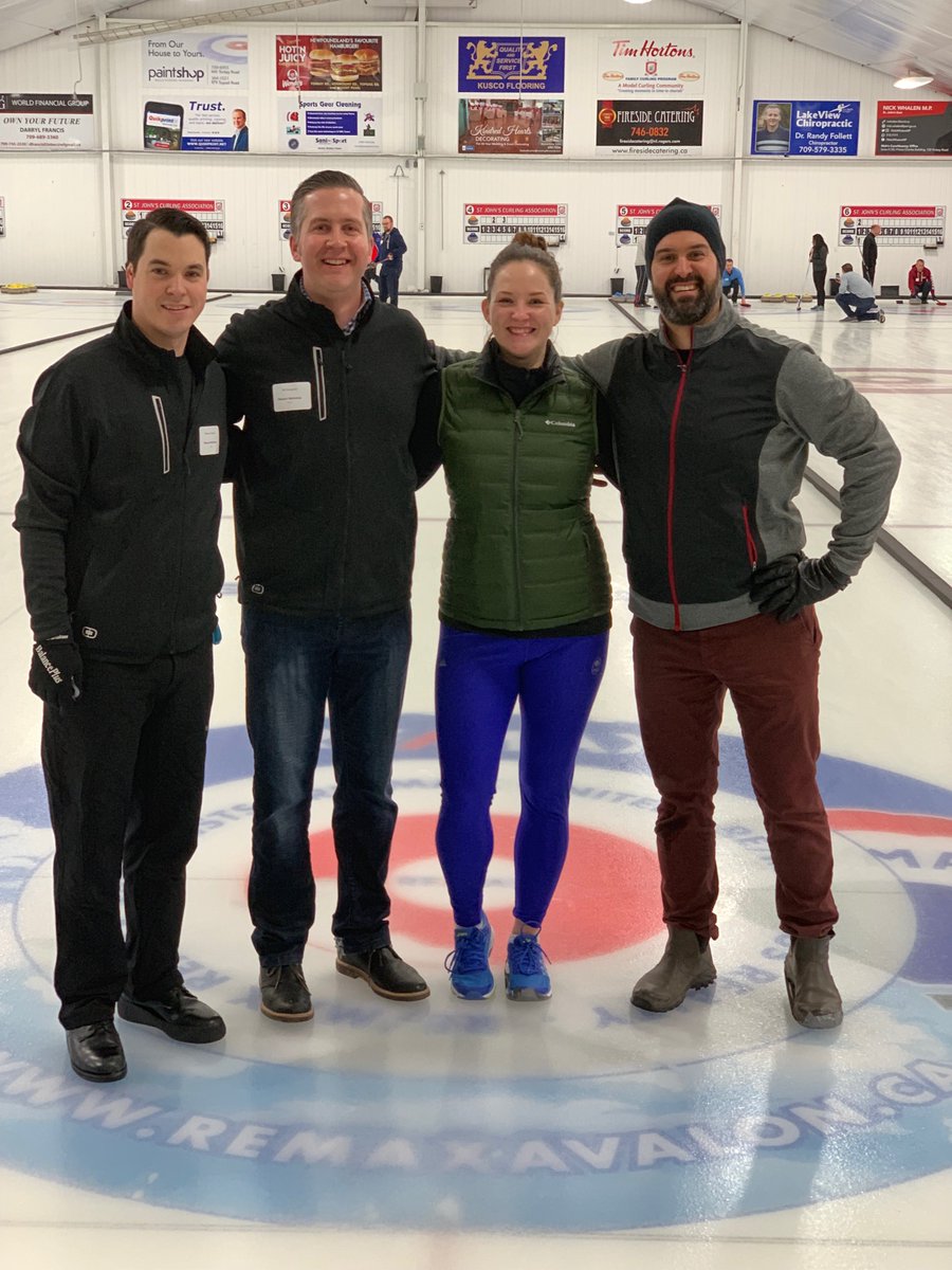 SM_Law's tweet photo. A sweeping success! Our St. John's team had a great time last Friday at a curling funspiel in support of @JANLinspires educational youth programs across the province. #JANLinspires https://t.co/XhtoElNJfA