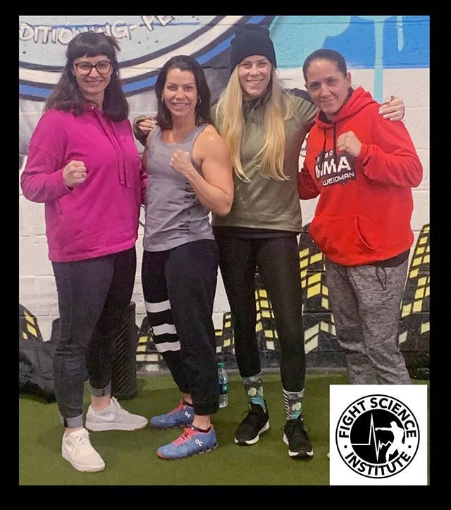 FightSci_I's tweet photo. A major highlight of this past FSc-I seminar on Saturday was watching the respect and immediate bond amongst these great women fighters, crossing the disciplines of Kickboxing, Boxing, and MMA. The FSc-I Team was honored to have them join us. 
I love wot… https://t.co/CzkrYqq9Pt https://t.co/MHBK2cerHs