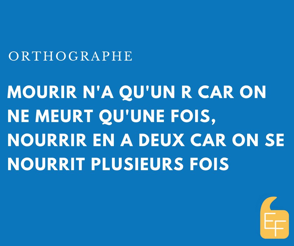 expressionform1's tweet photo. #orthographe #fle #francais #French https://t.co/KOkLKELWBg