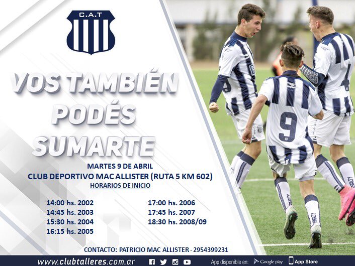 Club Deportivo Mac Allister tweet media