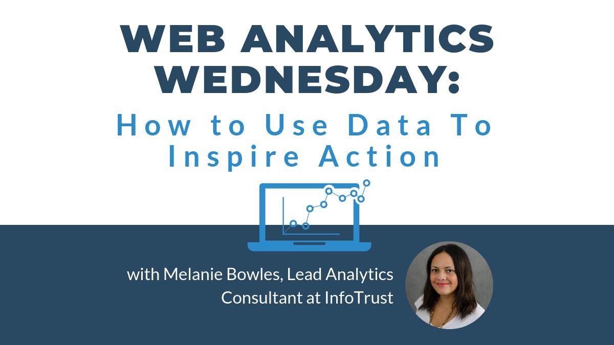 InfoTrustLLC's tweet photo. Success doesn’t happen without #motivation. Come to #WebAnalyticsWednesday tomorrow at 5:00pm EST to learn from Melanie Bowles, a Lead Analytics Consultant, who will share how she uses #data to motivate people. Register now: https://t.co/u9lgBZIC48 https://t.co/Ve8ryJNvOc