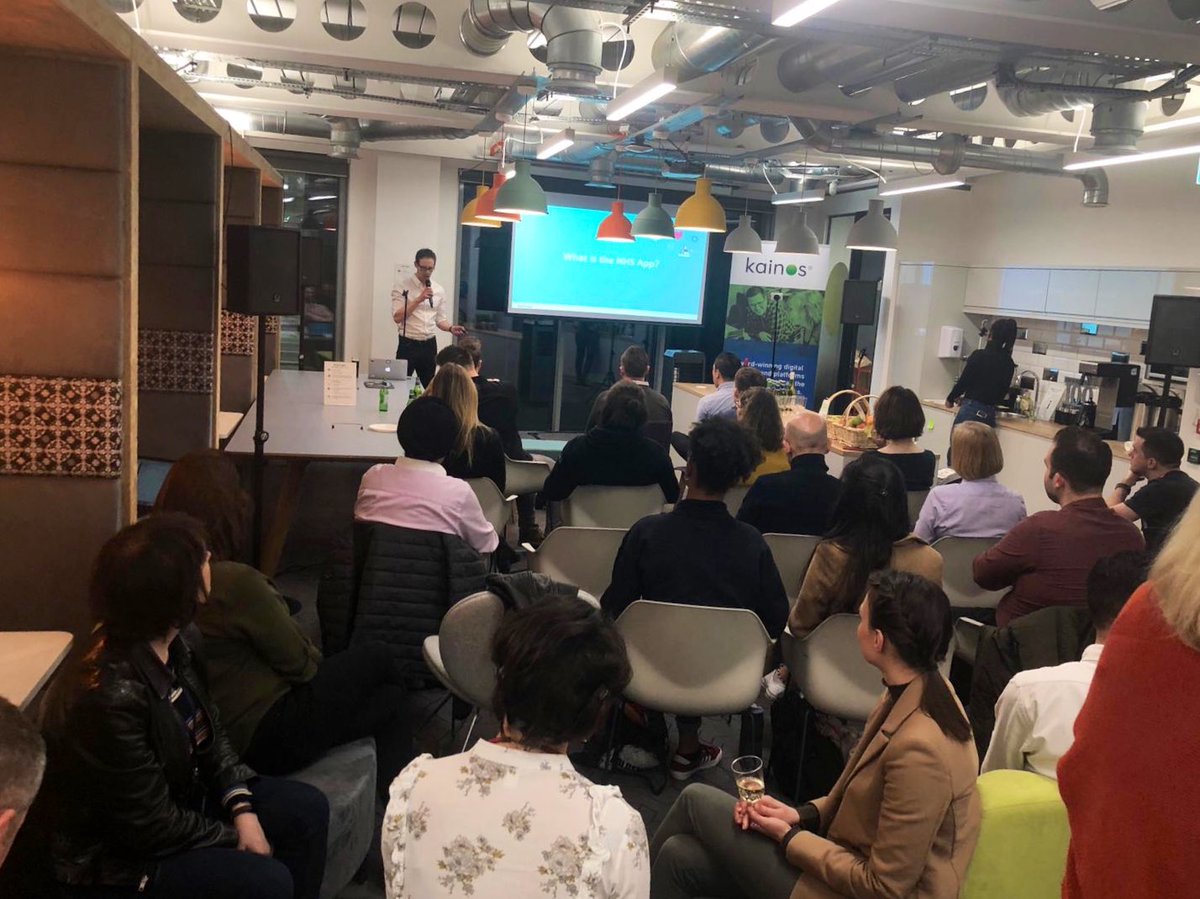 Third speaker @Dan89Kemp covering #product discovery in healthcare #LetsTalkProduct
