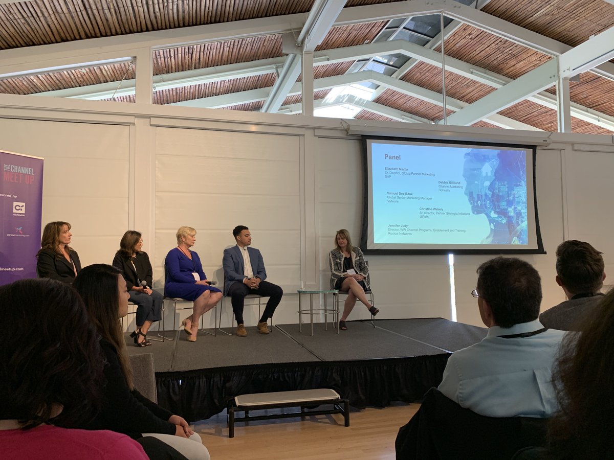 busbyjon's tweet photo. Number one tip from our panel - Invest in your partner data and dashboards #channelmeetup https://t.co/NAy7RngnCm