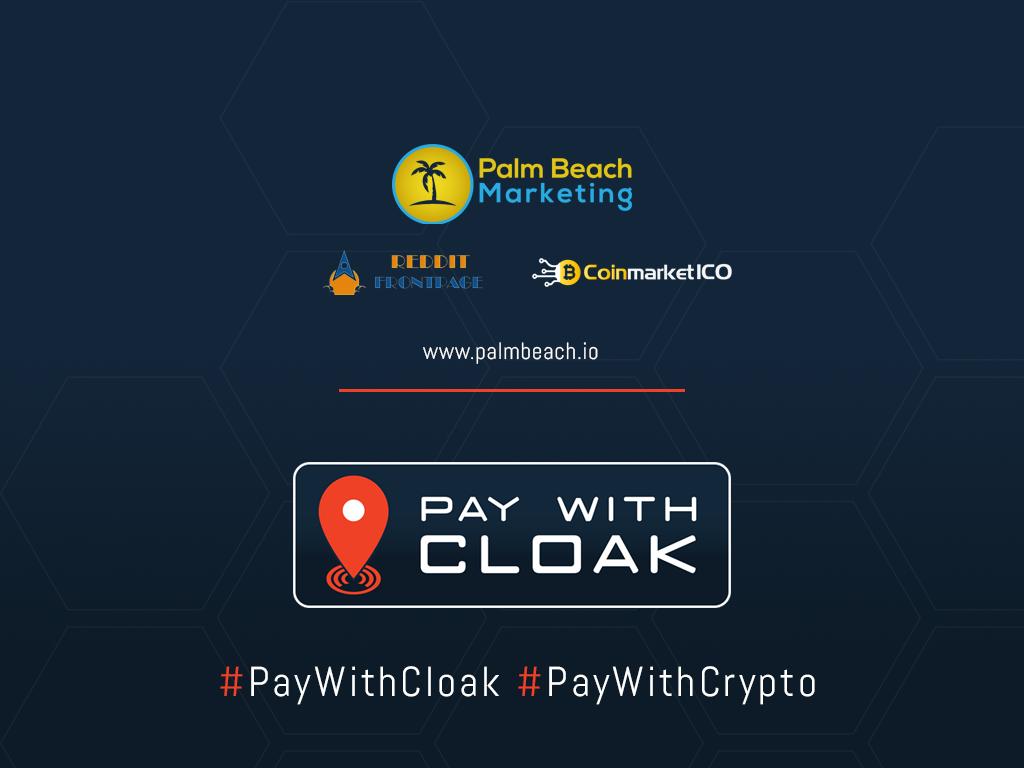 Cloak_Brasil's tweet photo. Temos o prazer de anunciar que a #PalmBeachMarketing aceita @CloakCoin como método de pagamento!
https://t.co/l0w3m3ikwI - https://t.co/TWKxb0vUB2 - https://t.co/XegRrDlqba
#CloakCoin #PagueComCloak #PagueComCripto #PalmBeachMarketing #AdoçãoCripto #BYOB #Privacidade https://t.co/xw9ga4yKEA