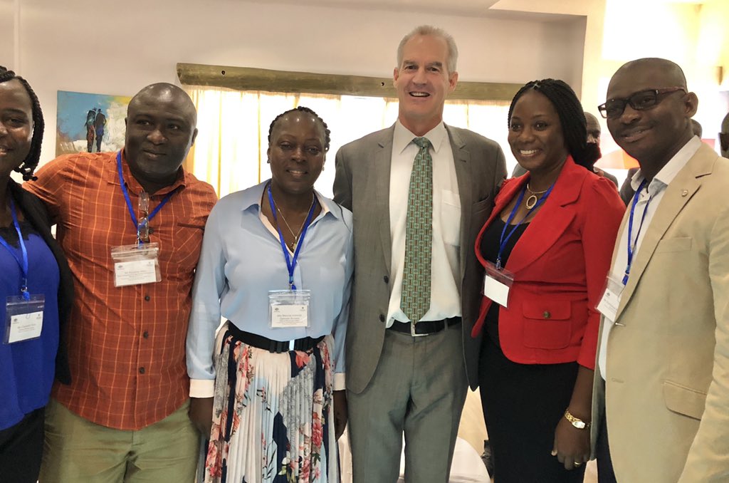 AusAmbGHA's tweet photo. 🇦🇺 is assisting Africa to manage its artisanal small scale mining #ASM sector including thru this @AustraliaAwards ASM shortcourse. After 4 weeks study &amp; field visits in Australia, they now have a 3 week study tour in Ghana.  Participants from 7 countries across Africa. @baawa https://t.co/hxKquF81yw