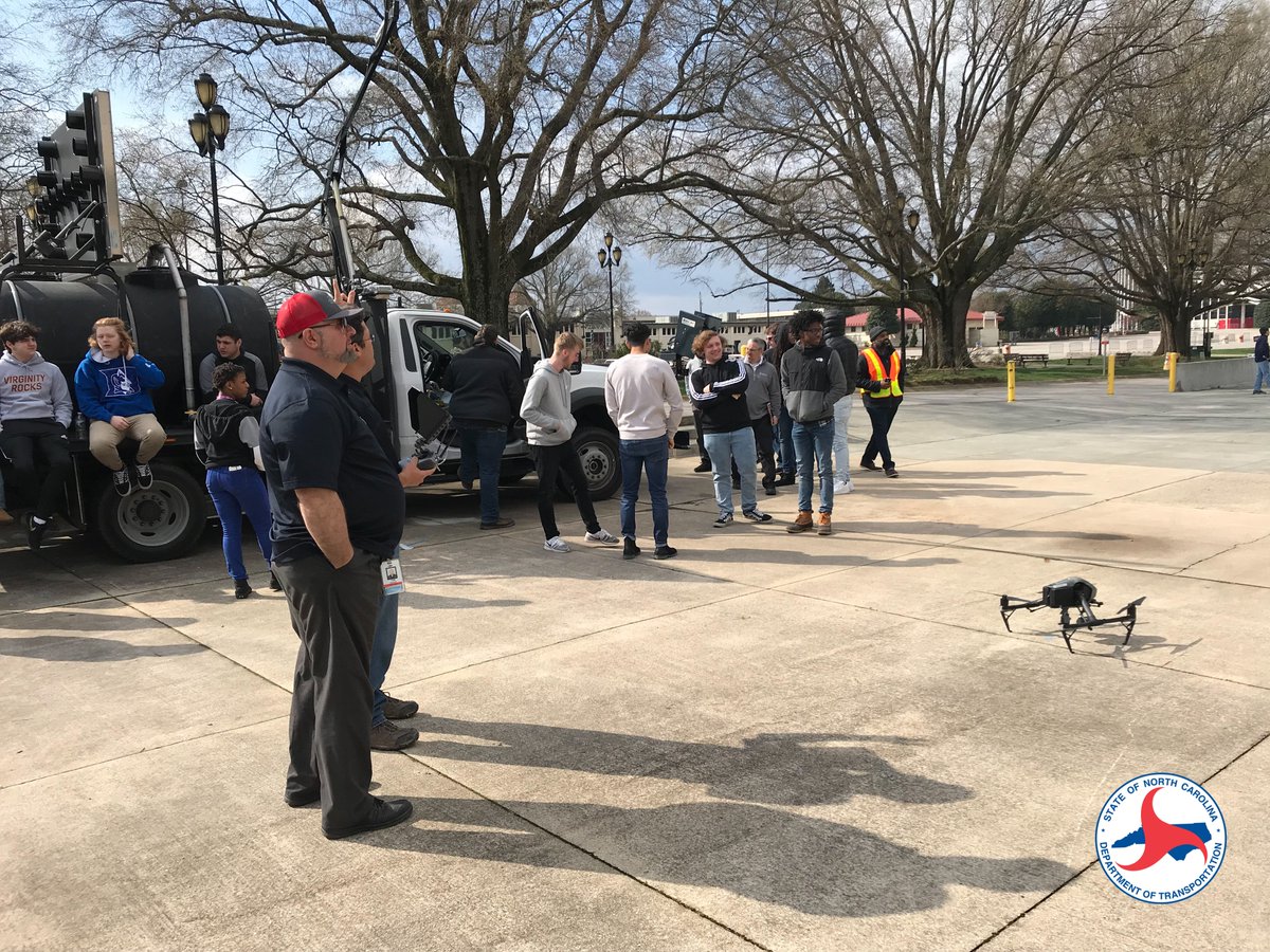 NCDOT's tweet photo. Thousands of high school students from around the state gathered Tuesday at the NC Fairgrounds for #NCDOT's Construction Career Day.
Learn more about great NCDOT opportunities at >>  https://t.co/2mMtPpwnLT https://t.co/MP2A3ZM68y