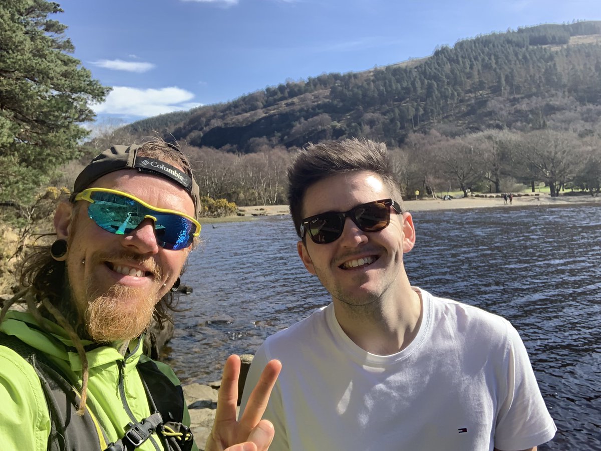 JuJuJay3's tweet photo. What a fabulous sunny morning in Glendalough shooting a film for @liveypb and their new app
Thanks to @phat_meek for his fantastic camera 🎥 work & a film I can’t wait to see.
#Glendalough #jujujay #wicklowmountains #dji #minerstrack #thespinc #sunnymorning #liveypb https://t.co/TiaQy7dGx9