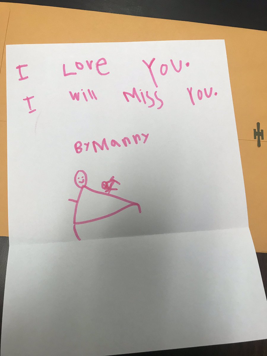 lh_officers's tweet photo. I had noticed a change in three of the UF kids a couple of weeks ago and wondered why. I learned that their uncle had left for the US Marines Corps. To help the kids we got together and made notes to send to him. #Unionfurance #lhsd #depk #SRO https://t.co/7vxV1UF6nl