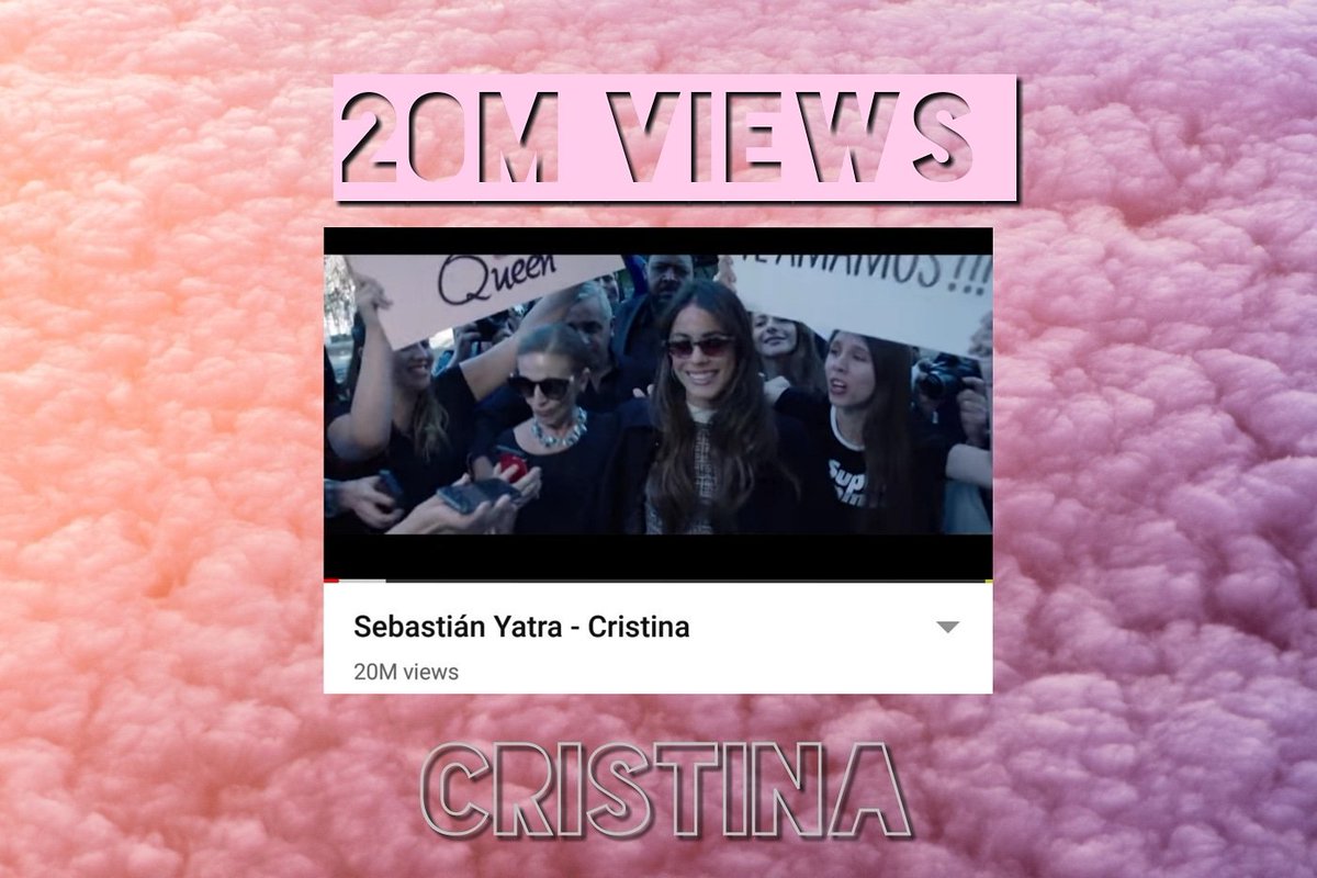 fcotinibelgicax's tweet photo. #cristina hast now 20M views #sebastiany #tinistoessel #Quierovolver #QuieroVolverTour
@TiniStoessel @SebastianYatra https://t.co/gW9rzCa4OG