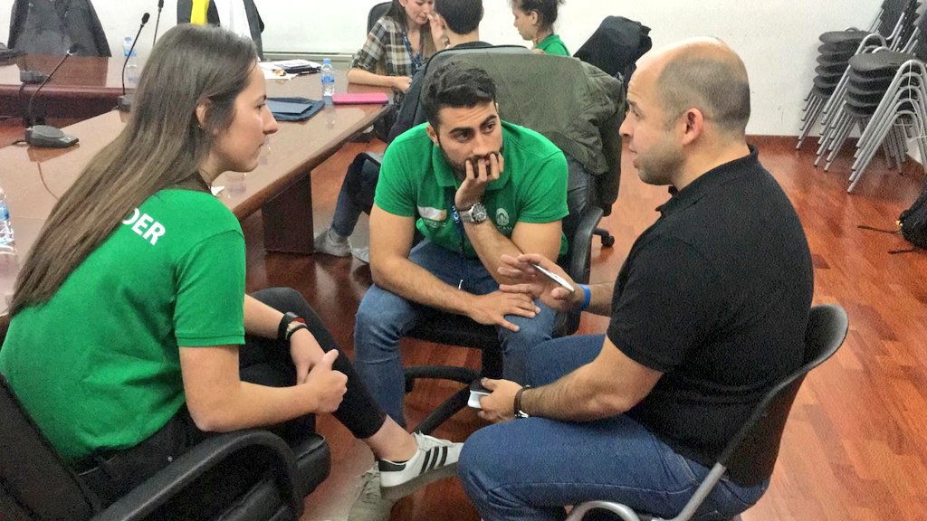 AleivaArcas's tweet photo. 2º Workshop de @Project_ESLP para evaluar el desarrollo de las actividades de nuestros líderes deportivos y ofrecerles una formación específica para su inserción laboral. Una gran jornada de trabajo de la que han surgido ideas muy interesantes https://t.co/yytnramnW6
