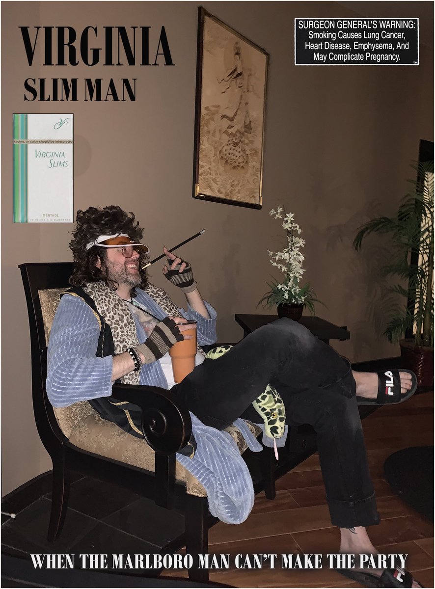 JerryBobJangles's tweet photo. When the #MarlboroMan is passed out in the ditch!  Holla at ya boy! #VirginiaSlimMan    #VirginiaSlims https://t.co/vzZ8CjD6jg