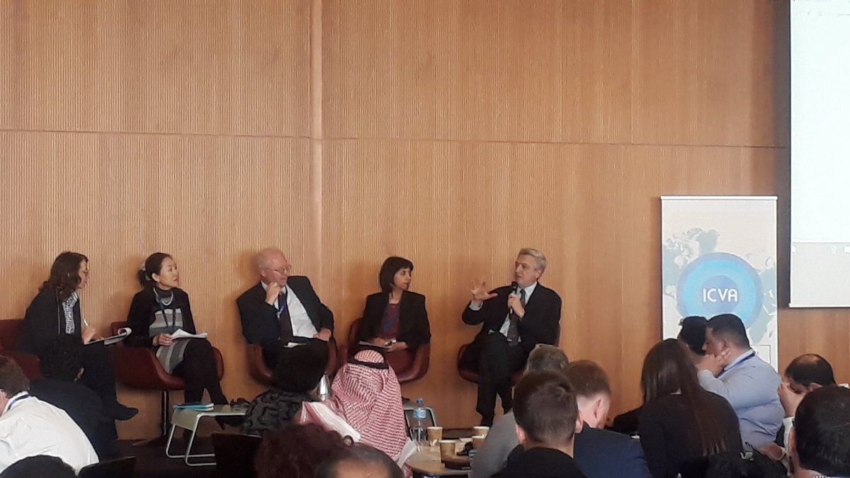 .<a href="/RefugeesChief/">audi_press</a> highlights the importance to live up to the #localization commitment @ the #ICVAConference2019 #grandbargain #glocalizingaid <a href="/AmelNGO/">Amel Association International</a> <a href="/ICVAnetwork/">ICVA | International Council of Voluntary Agencies</a> @LebanonSupport <a href="/UNHCRLebanon/">UNHCR Lebanon</a>