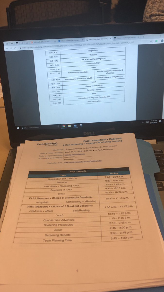 EmileeMeek's tweet photo. Ready for our breakouts! #FastEssentials @FastBridgeLearn https://t.co/fO8AdDvpq0