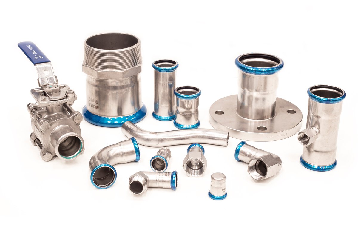 NEROPipeline's tweet photo. Stainless Steel Press Fittings in stock https://t.co/RjjuE6EfFv