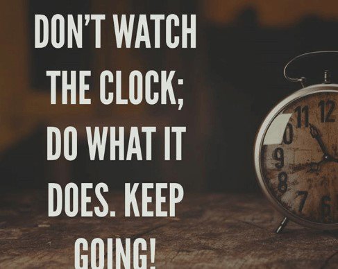 TheSphereNetwrk's tweet photo. Don't watch the clock. Do what it does and keep going! 
 #MotivationalQuotes #RTforRT #F4F #spherenetwork 
#Entrepreneur #InspirationalQuotes #inspiration #TuesdayMotivation https://t.co/hKG1AkyXv4