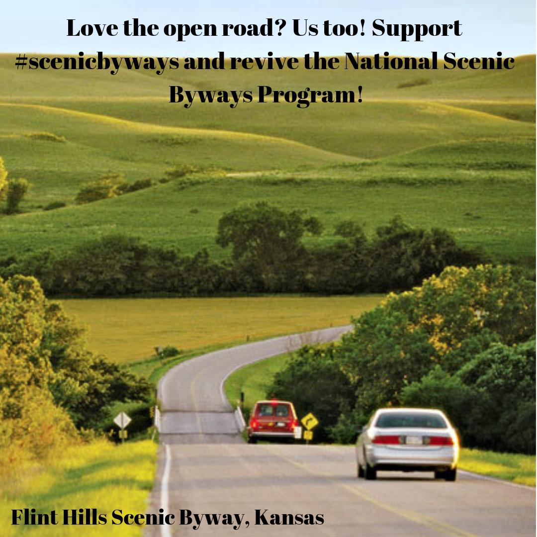 ScenicAmerica's tweet image. #50Days50Byways Welcome to the Wheat State, Kansas! We thank @sharicedavids @RonEstesKS @RogerMarshallMD @Rep_Watkins for their amazing endorsement of H.R 831. You can support #ScenicByways today by visiting scenic.salsalabs.org/s349/index.html  @KSByways @KDOTHQ