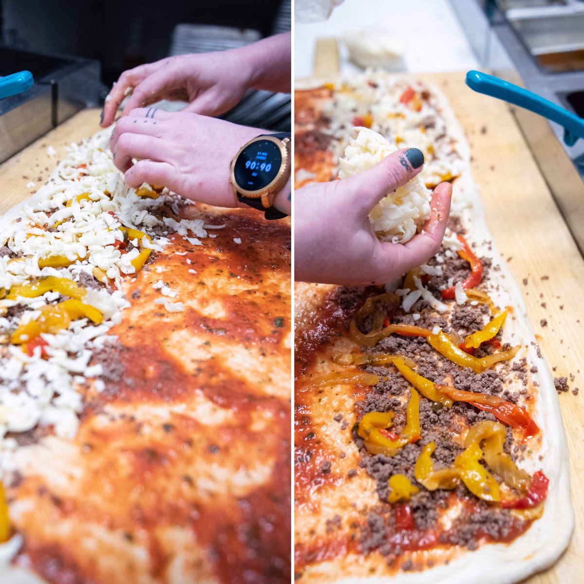 El Primo coming to life 🙌🏼 Soon it’ll be hot and ready for you to devour and give YOU life on the sunny patio, or at your desk if you’re into that - you can always call us at (713)750-9433 and we’ll deliver in EaDo or Downtown for free, with a min. $18 order.
#downtownhouston