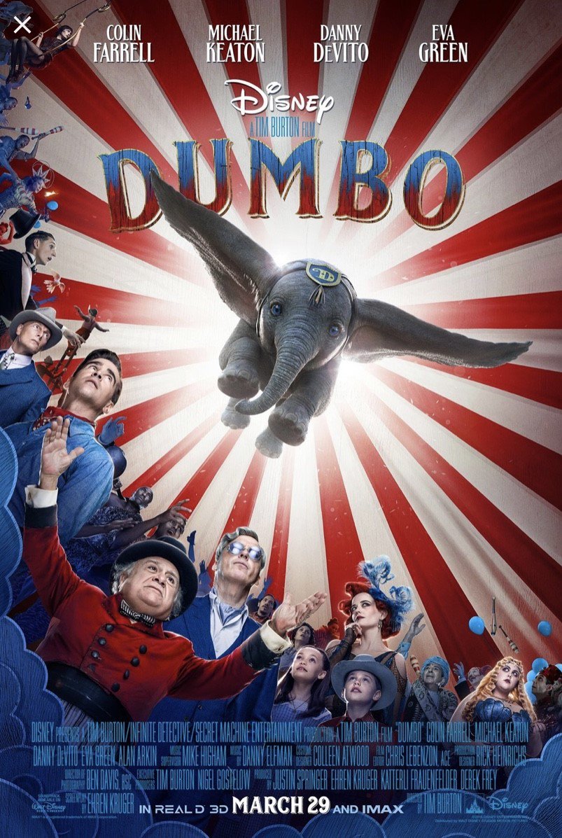 SigueYourRitmo's tweet photo. In theaters this Friday! @dumbo @disney @amelia_orozco #SiguetuRitmo #DumboMovie https://t.co/Woxouwf3Rd