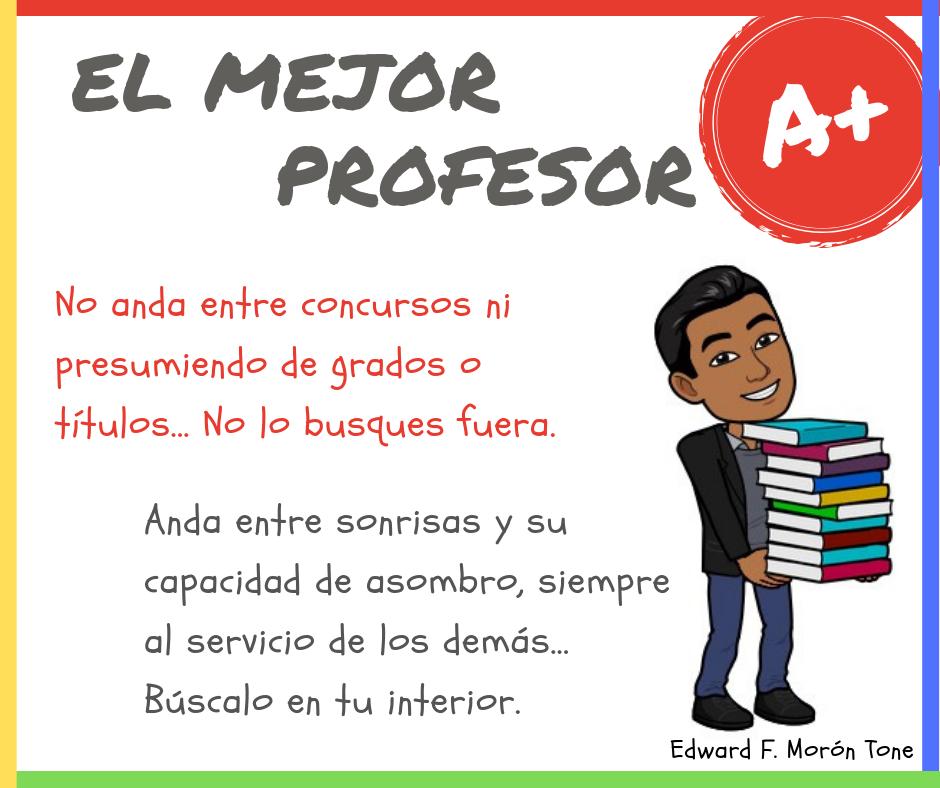 edwardchakana's tweet photo. #NoSoyProfesor #MeEncantaEducar https://t.co/4VS6nKyohK