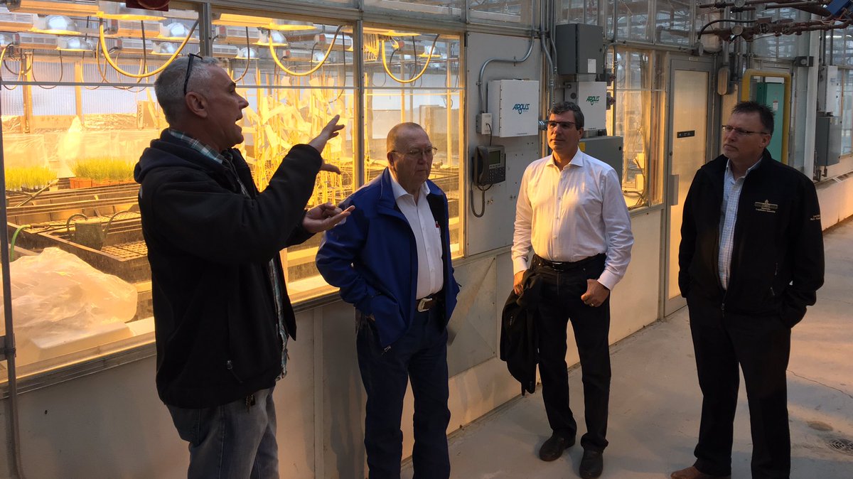 Thank you Brandon Research and Development Centre for the tour, and sharing the innovative research that takes place here! #MBPoli