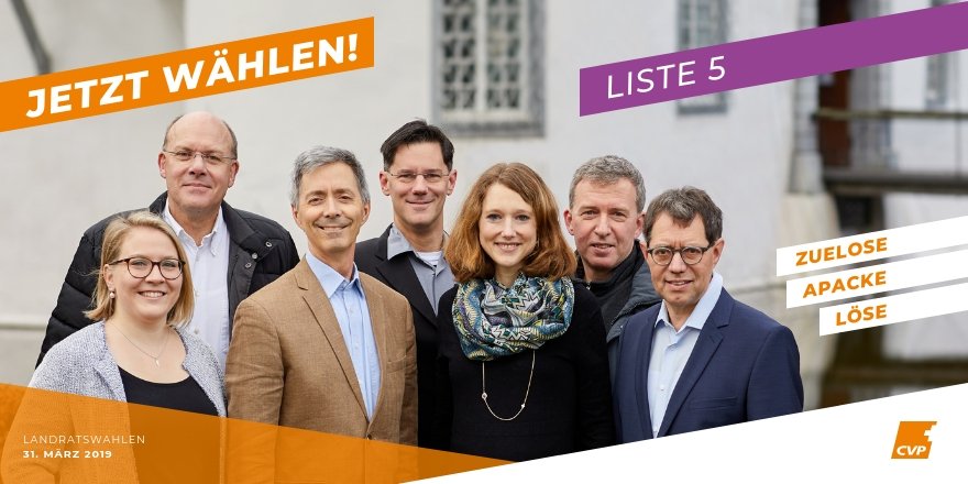 P_Doka_'s tweet photo. 🗳 Wählen Sie jetzt die #Liste5 für eine lösungsorientierte Politik in Baselland. #GoVote #zuelose #apacke #löse https://t.co/orxJudggPO