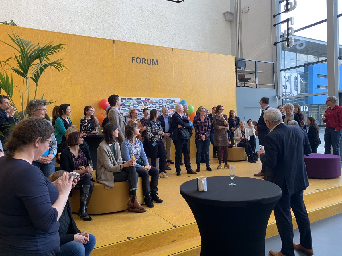 wfvanvalkenburg's tweet photo. Today we are celebration the 5 year anniversary of @TUDelftOnline https://t.co/mdcKQyfcKv