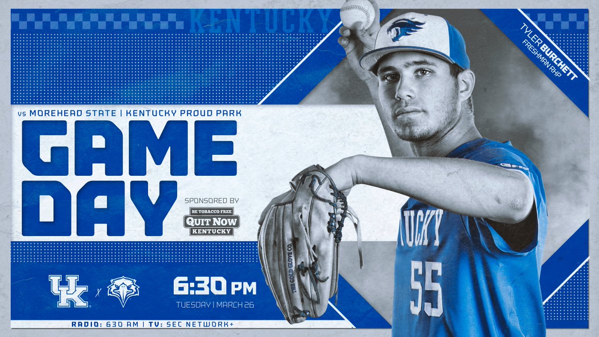 Back at it this evening. ⚾️

🆚 Morehead State
📍 Kentucky Proud Park
⌚ 6:30 p.m. ET
💻 es.pn/2HSqqkJ (SECN+)
📻 bit.ly/2XD2QxY
📊 bit.ly/2BTJSKp

#WeAreUK