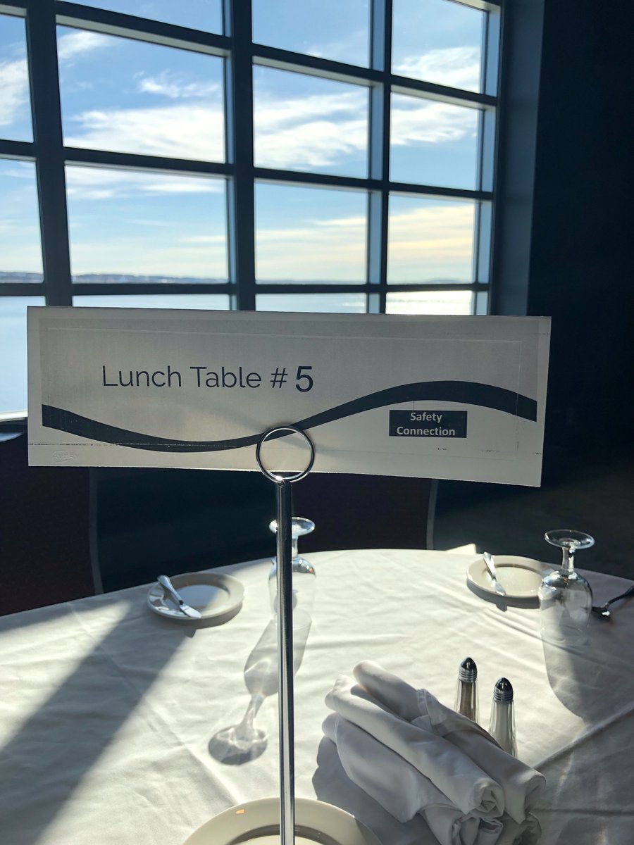 davispierltd's tweet photo. Lunch time for attendees of the #SafetyConnectionNS symposium. Great connections are being made, and the view is unbeatable! Thanks for having us @Pier21 #SJA #SafetyNS https://t.co/uxpBCFPBj9