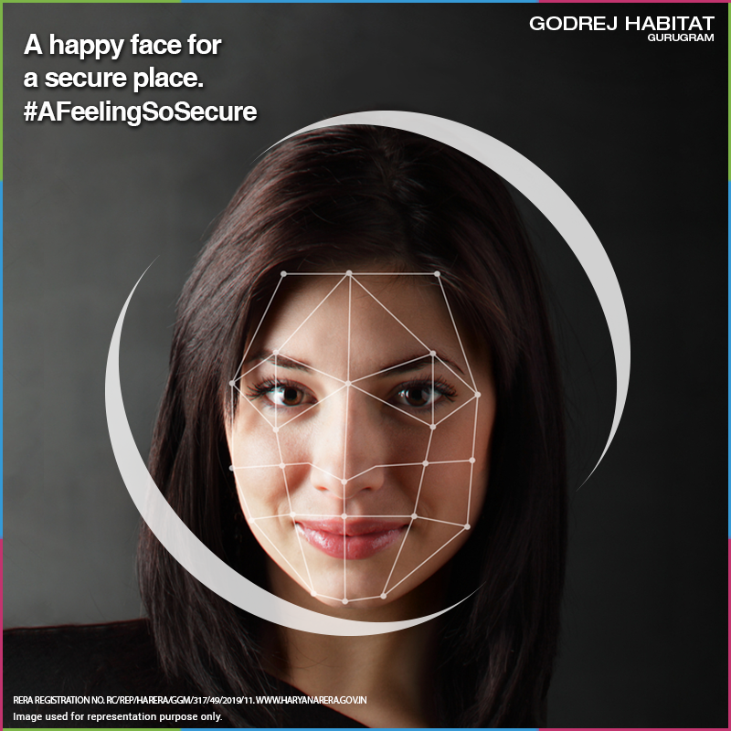 GodrejProp's tweet photo. Imagine your home welcoming you with just a smile.

Enjoy #AFeelingSoSecure with security features like facial recognition technology at #GodrejHabitat.

Know more: https://t.co/QngQQyxVFP

#GodrejProperties #Gurugram https://t.co/KuCBvfF0vp
