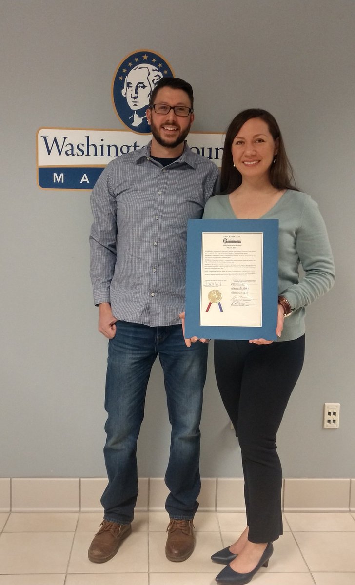 RedHeiferWinery's tweet photo. Thank you @WashingtonCoMD for recognizing March as #MDWineMonth! #mdproud #MarylandDay @MDwine https://t.co/X9BOkbS86i
