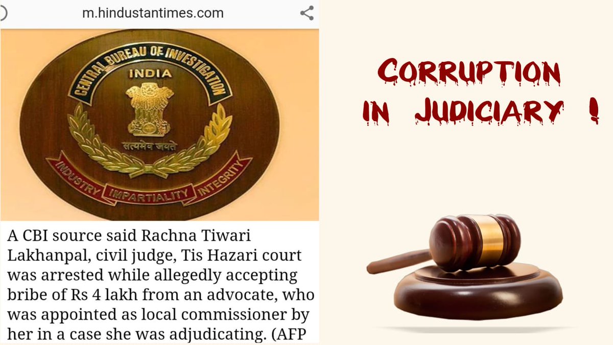 SatlokChannel's tweet photo. Corrupt judges like ADJ D R Chalia ruins innocent families.
This is what happened with Innocent Saint Rampal Ji Maharaj and 22 people who are wrongfully convicted.
#BlackSpotOnJudiciary
जजों की जबाब देही तय हो https://t.co/4BmovQX90l