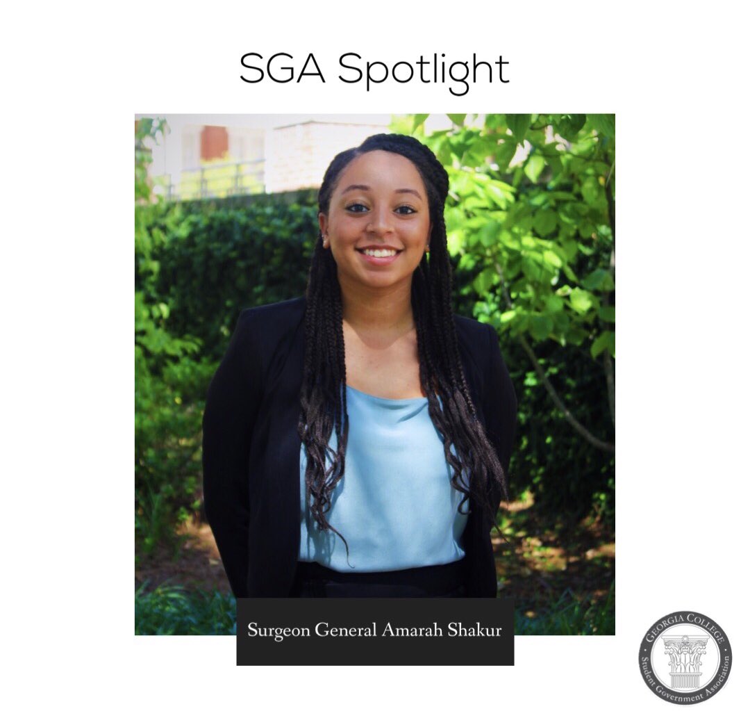 SGA Spotlight🌟🏛
-
Meet junior Biology major &amp; SGA Surgeon General Amarah Shakur! "Through SGA I’ve been able to make connections with numerous clubs on campus such as the blood drive club, the pre-PA club &amp; The Leadership Certificate Program.” instagram.com/p/Bvef5Qohue2/…