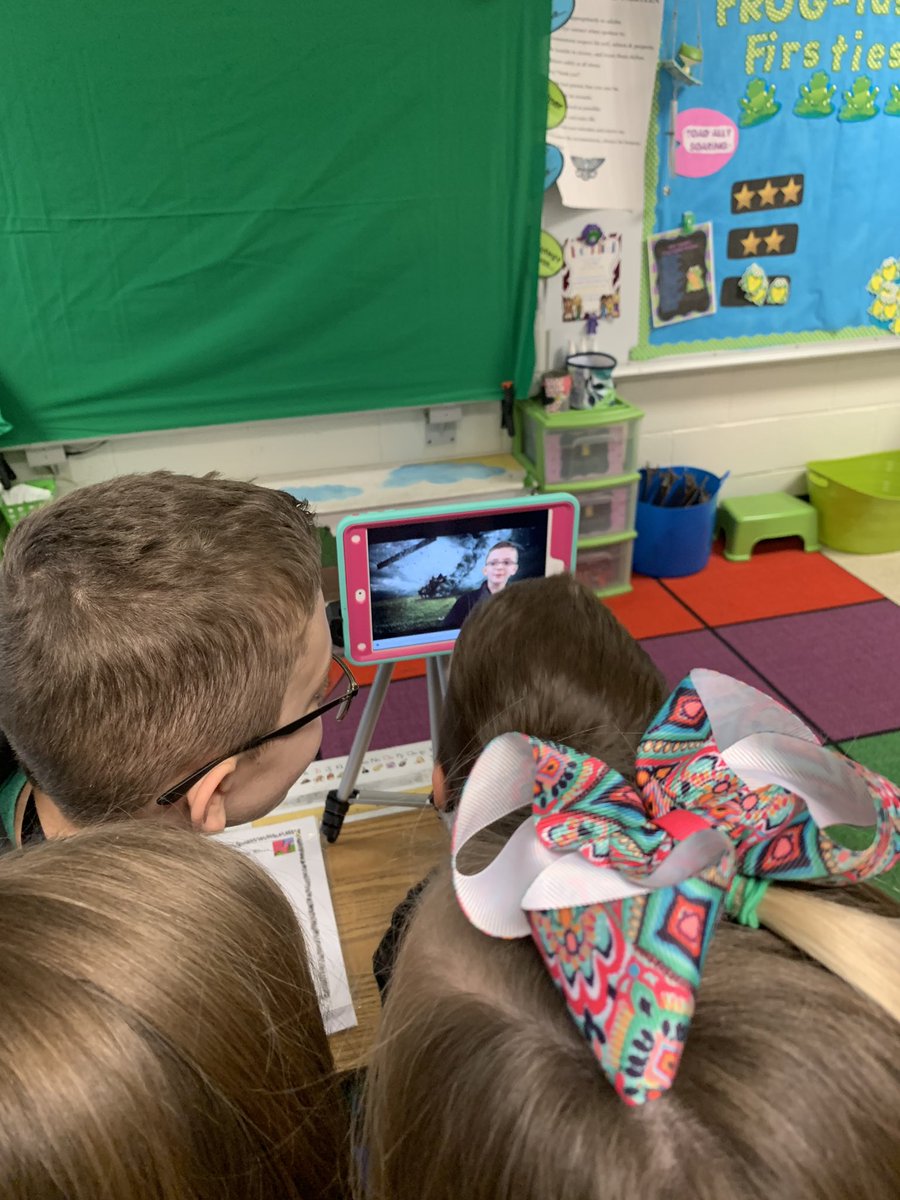 I loved being apart of some #quadD  learning today with <a href="/danigantt1/">Danielle Gantt</a> and her #thunderthinkers! Students created videos as meteorologists for @RyanBeesleyFox5 to inform people of how to stay safe during extreme weather! #BOLDschool  <a href="/CherokeeSchools/">Cherokee Co. Schools</a> #CCSDfam