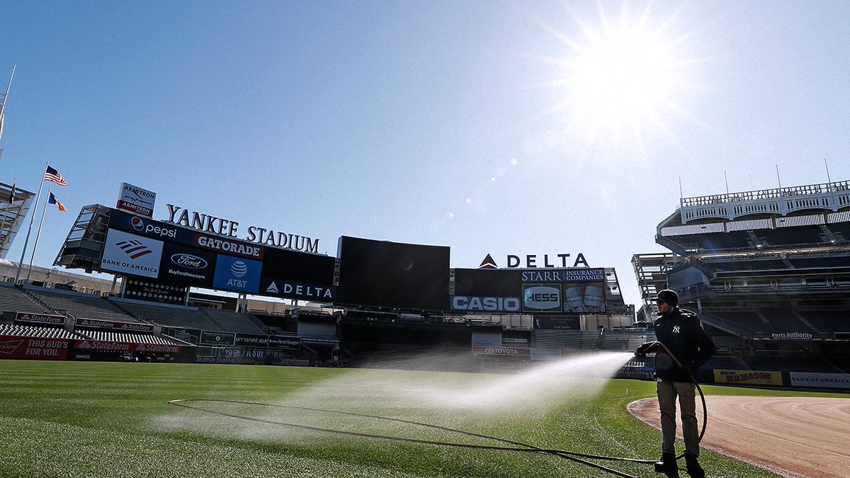 Yankees's tweet photo. Our home is so pretty. https://t.co/XrGkLcGxUD