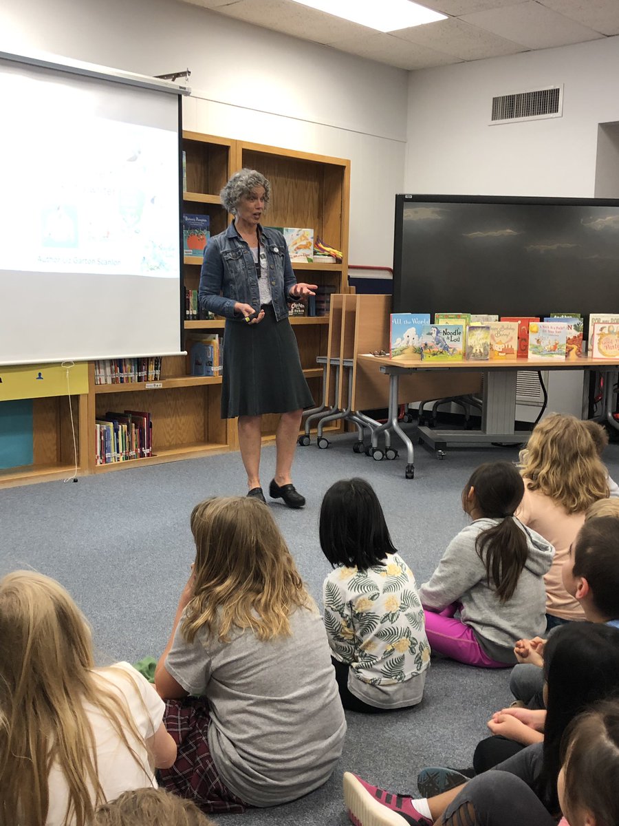 We LOVED our author visit from Liz Garton Scanlon today! <a href="/BCE_BlueJays/">BrushyCreekElementary</a> <a href="/bcelibrary/">Brushy Creek El Library</a> <a href="/LGartonScanlon/">Liz Garton Scanlon *INACTIVE*</a>