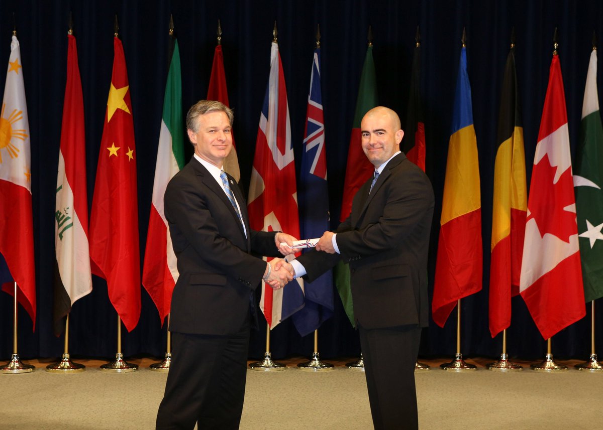 Congratulations to TPPD Lt. Michael O'Dowd and the other law enforcement leaders from FBI National Academy Session #275 on their graduation!