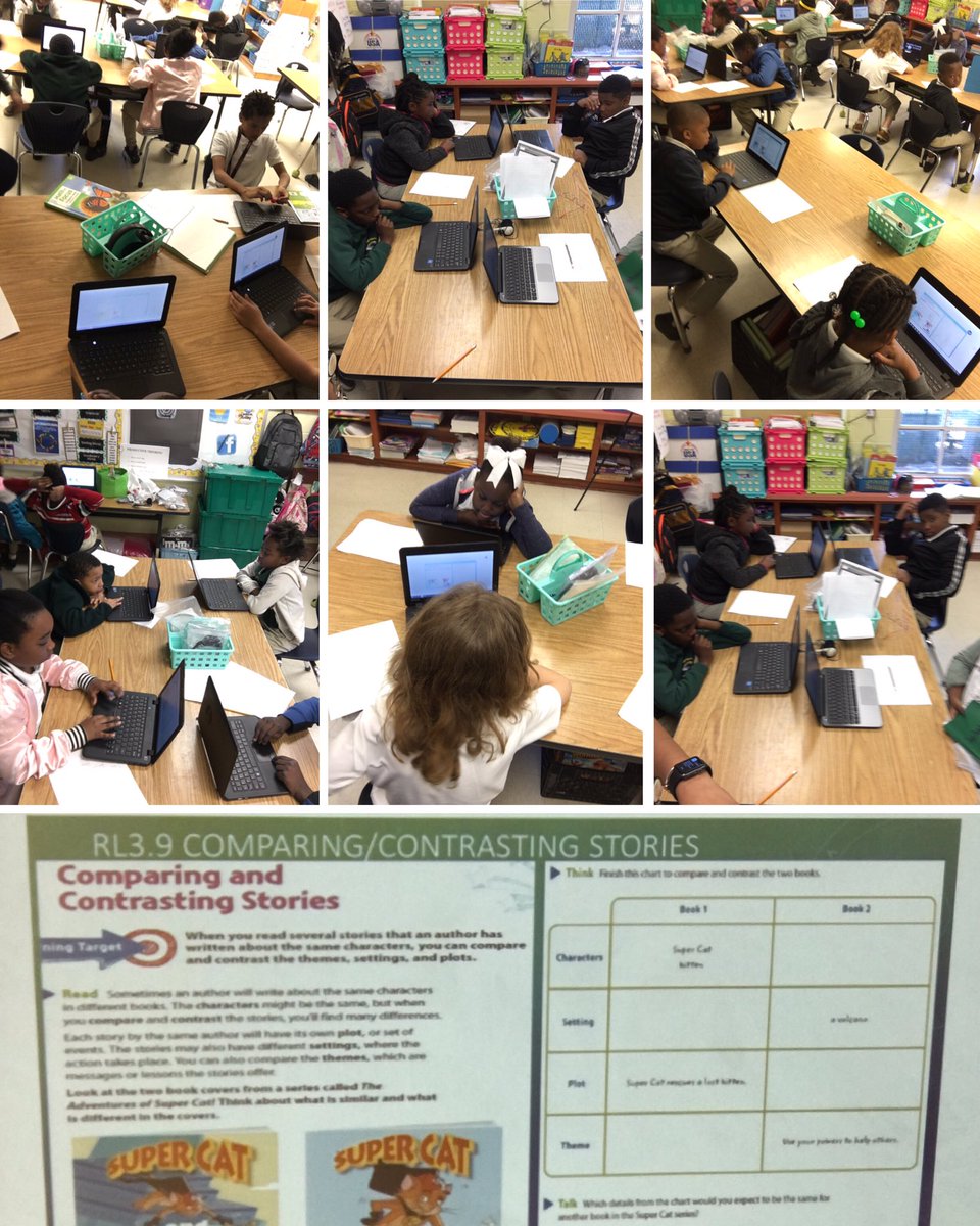 Denson_LES's tweet image. #TechTuesday during our #ReadingLesson today! #ComparingandContrasting stories. #LearningIsFun #ThirdGrade #Nearpod #iReady