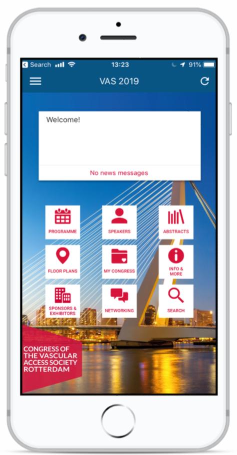 Download the VAS2019 app to setup your customized schedule for the meeting! 
For iOS: bit.ly/2ESayvA or for android: bit.ly/2EP09k8
Make sure to register in advance, over 600 participants have already done so!