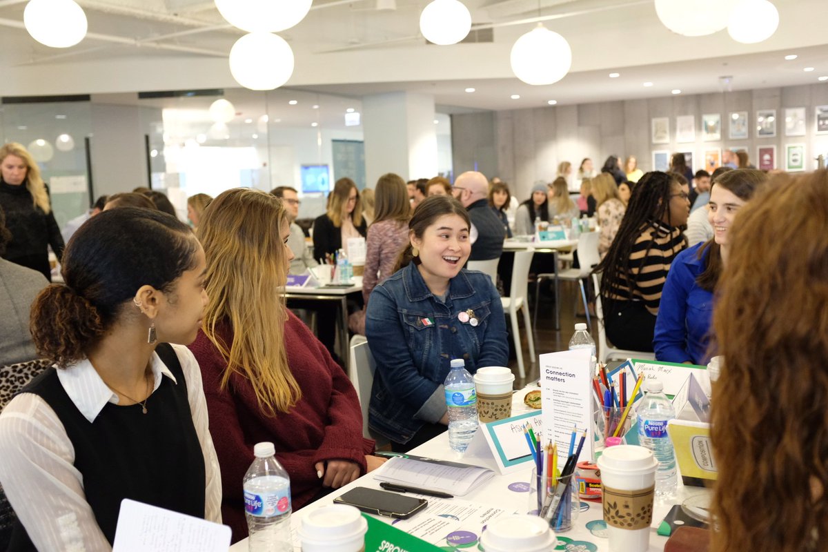 SproutSocial's tweet photo. So many great conversations being had and connections being made in our break-out groups! #SproutSessions https://t.co/XqwOIXk87u