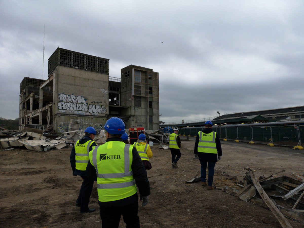 nomaarchitects's tweet photo. #Throwback to last Friday out on site with @kierconstruct for @OpenDoorsWeek at former #Bristol #SortingOffice - really interesting to hear the history of the site and specifics involved with demolition & proximity to the station #OpenDoors19 #construction #demolition #Tbt https://t.co/OKwrWtEBX1