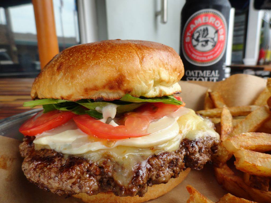 TheTinCow's tweet photo. In a perfect world it would rain burgers but since it doesn't you should come to The Tin Cow and design the burger of your dreams. #DowntownPensacola #BurgerMagic https://t.co/oB1korW3Xz