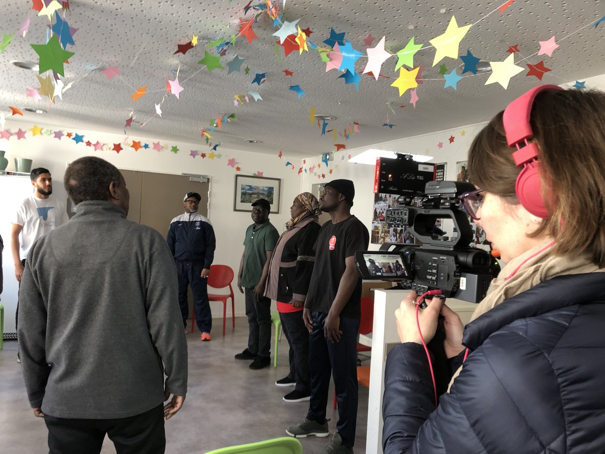CASP_asso's tweet photo. 🎥Nous avons eu le plaisir d’accueillir ce matin @France3tv au centre post-hospitalier du #Casp Hélianthe, lors d'une une séance d’activité physique adaptée aux résidents animée par l'association @VIACTI 🙂 https://t.co/GnUTHZPLj3