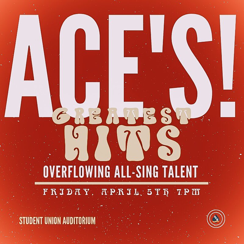 UTKACE's tweet image. ALL-SING!! Tickets available NOW for $5 through the link in our bio‼️