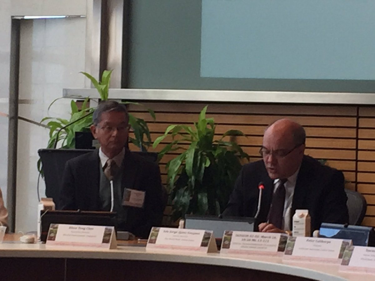odican's tweet photo. Ede Iljasz Vasquez @WorldBank: we still have to show private sector the interest of compact #cities. #LandConf2019 https://t.co/y8MM5nsoRu